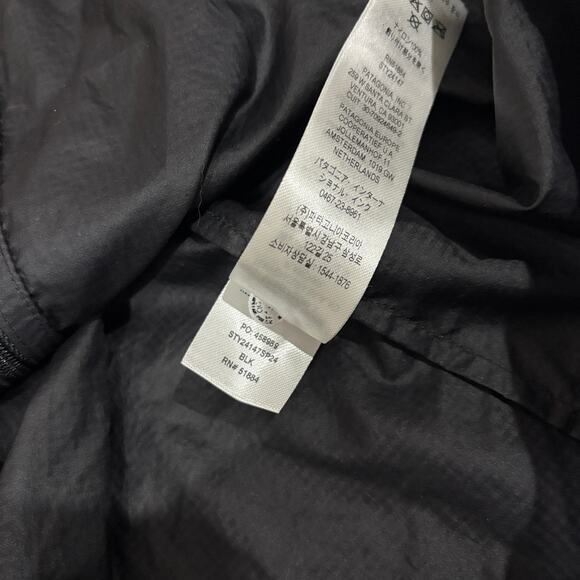 Patagonia Houdini Women’s Medium Black Lightweight Jacket - Picture 6 of 9